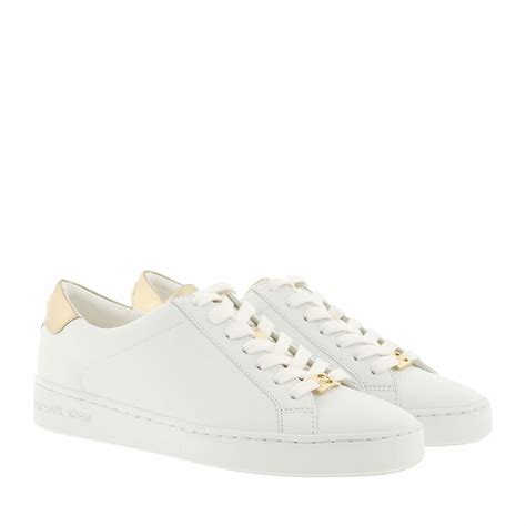 michael kors baby gold and white lace up sneakers|michael kors closed toe pumps.